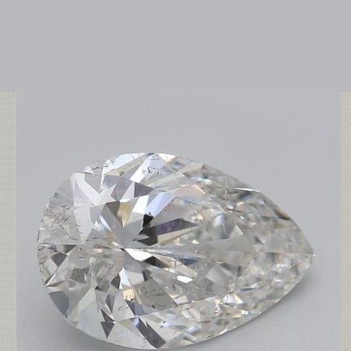 3.88 Carat Pear Diamond