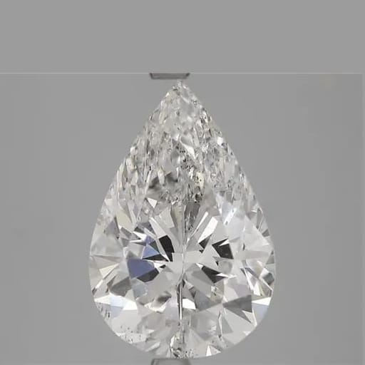 5.12 Carat Pear Diamond
