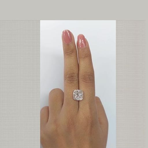 5.03 Carat Cushion Diamond