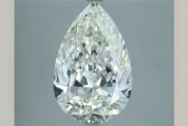5.08 Carat Pear Diamond