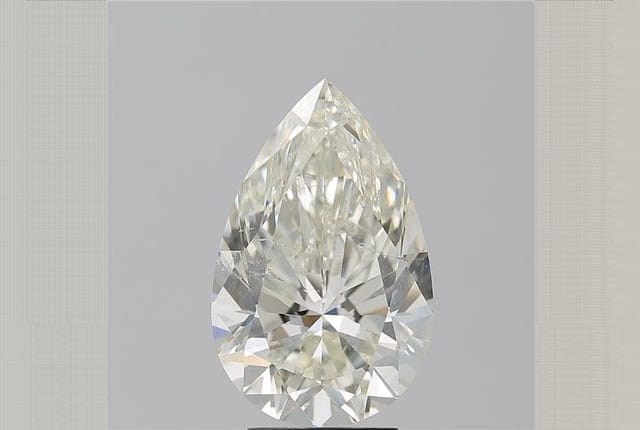 4.05 Carat Pear Diamond