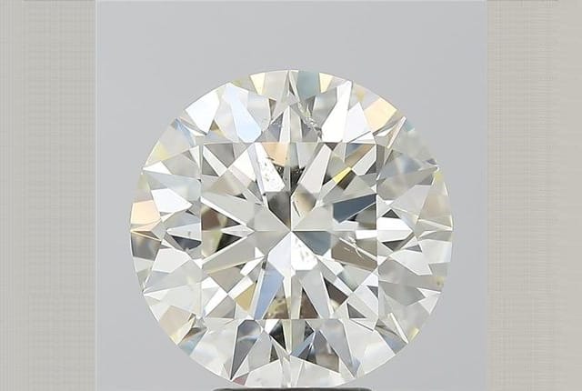 5.21 Carat Round Diamond
