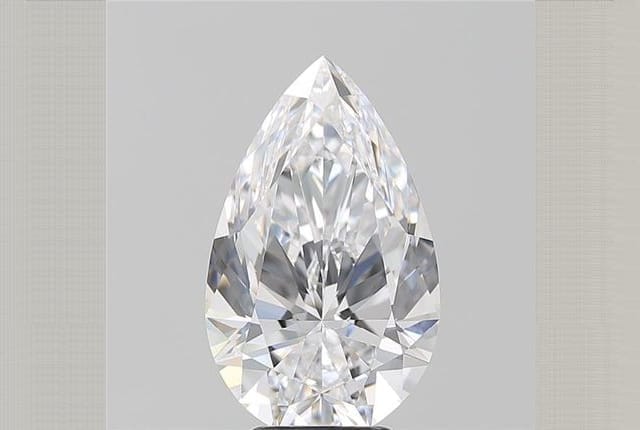 5.01 Carat Pear Diamond