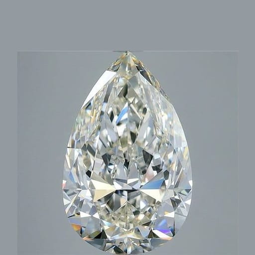 4.01 Carat Pear Diamond