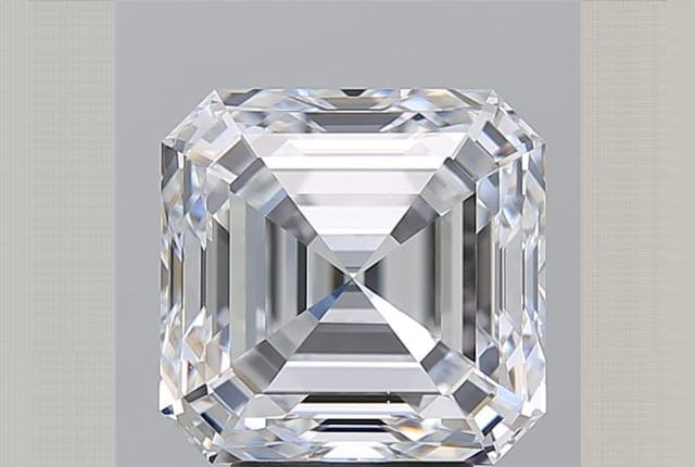 5.02 Carat Asscher Diamond