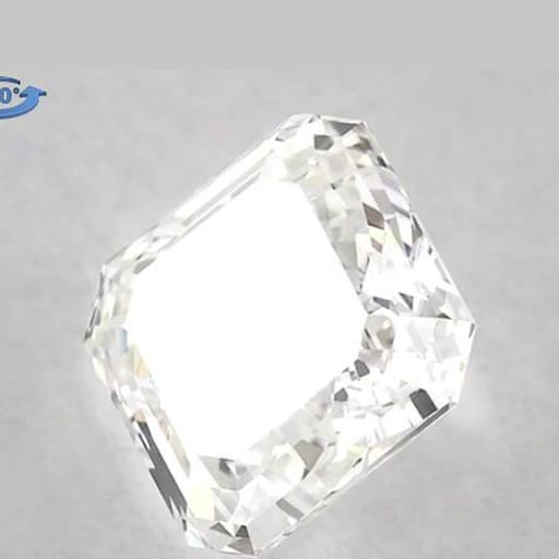 1.53 Carat Asscher Diamond