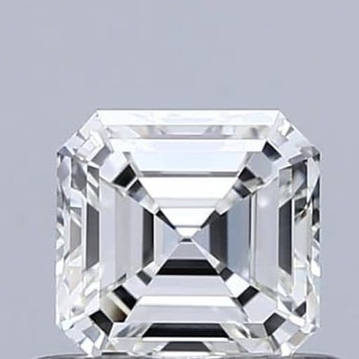 0.52 Carat Asscher Diamond