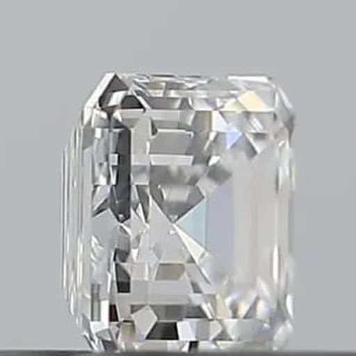 0.23 Carat Asscher Diamond