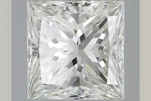 4.02 Carat Princess Diamond