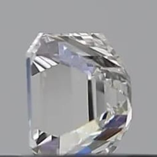 0.24 Carat Asscher Diamond