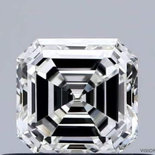 0.50 Carat Asscher Diamond