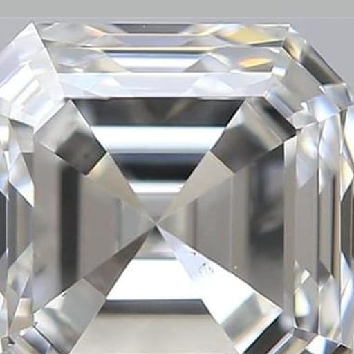 0.81 Carat Asscher Diamond