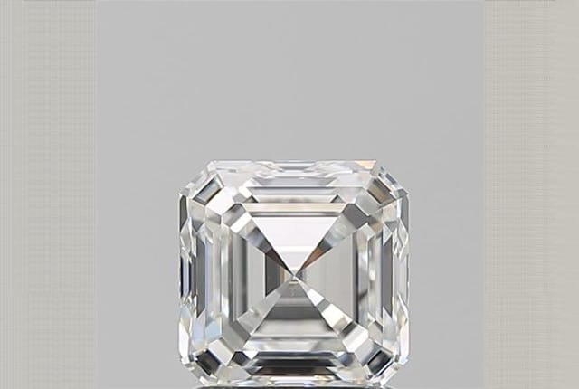 1.61 Carat Asscher Diamond