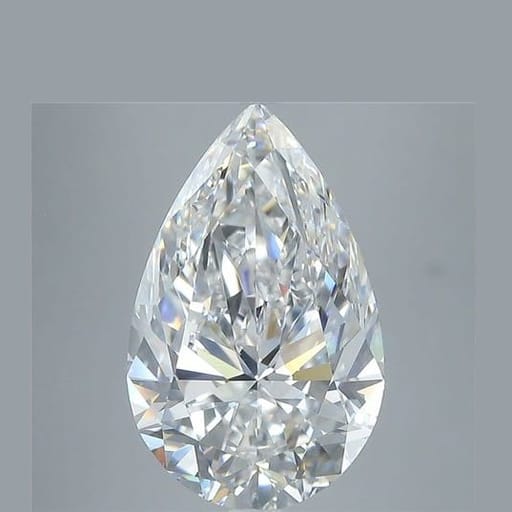 5.01 Carat Pear Diamond