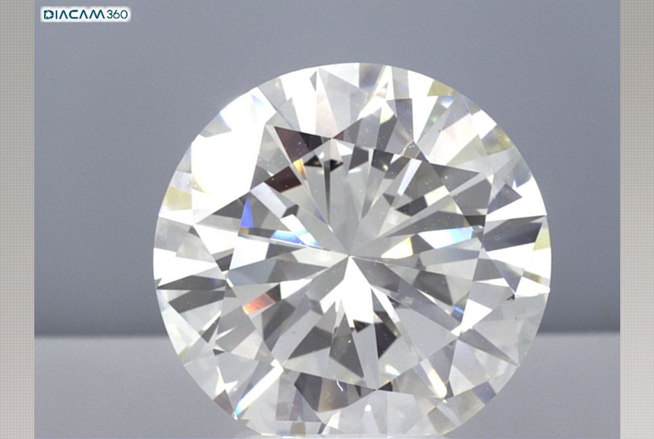 5.02 Carat Round Diamond