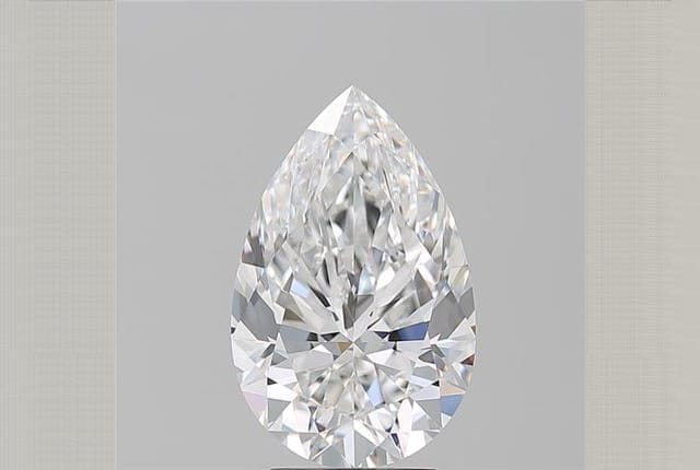 4.01 Carat Pear Diamond