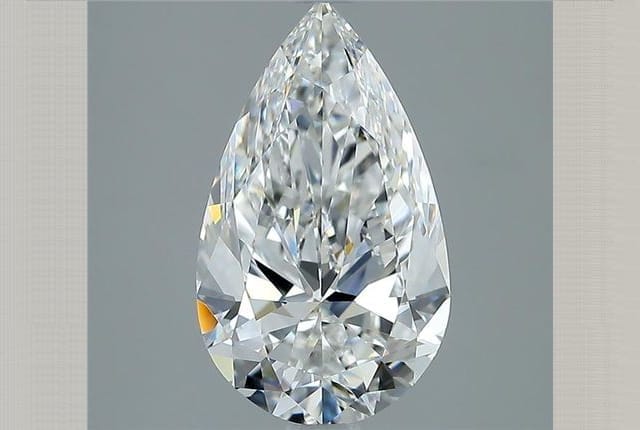 2.44 Carat Pear Diamond