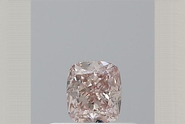 0.30 Carat Cushion Pink Diamond