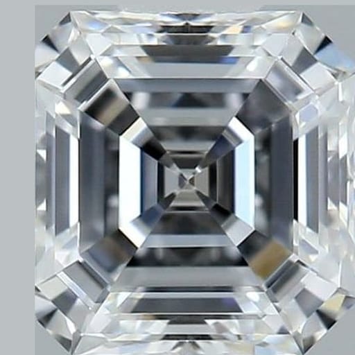 0.58 Carat Asscher Diamond
