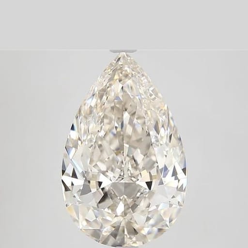 3.71 Carat Pear Diamond