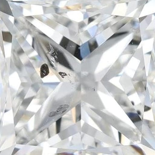 3.80 Carat Princess Diamond