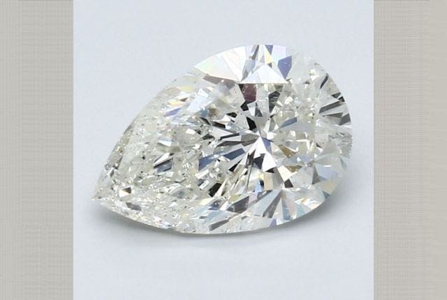 2.50 Carat Pear Diamond