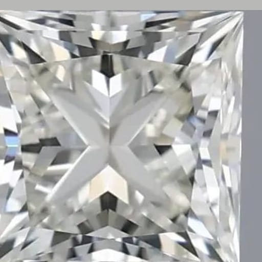 0.53 Carat Princess Diamond