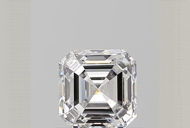 0.93 Carat Asscher Diamond