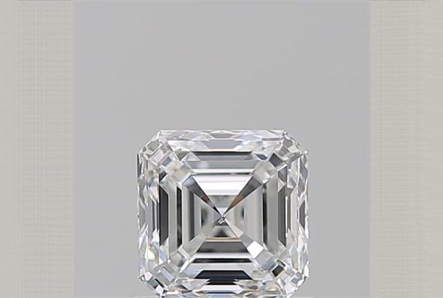 0.91 Carat Asscher Diamond