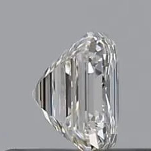 0.23 Carat Asscher Diamond