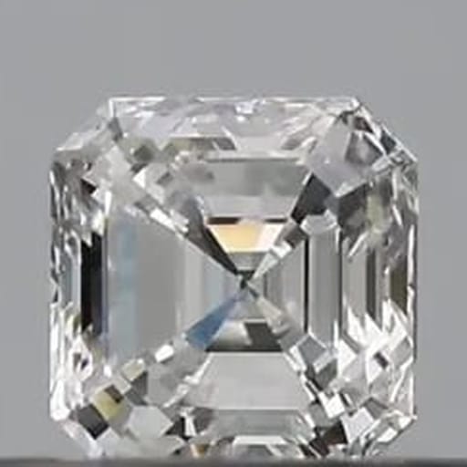 0.23 Carat Asscher Diamond