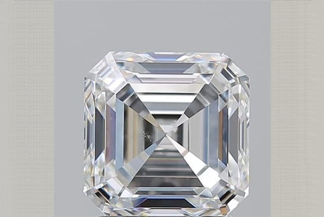 2.07 Carat Asscher Diamond