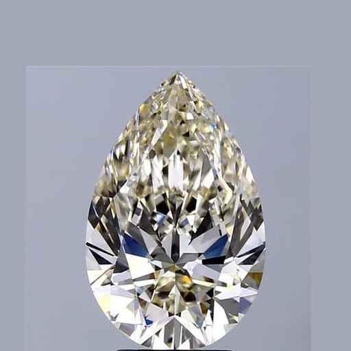 4.02 Carat Pear Diamond