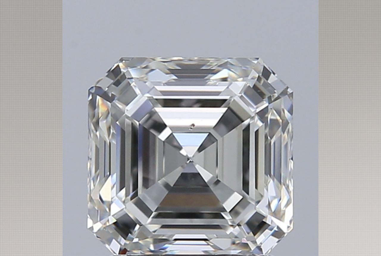 1.76 Carat Asscher Diamond