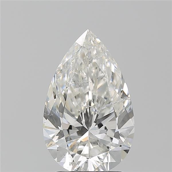 2.58 Carat Pear Diamond