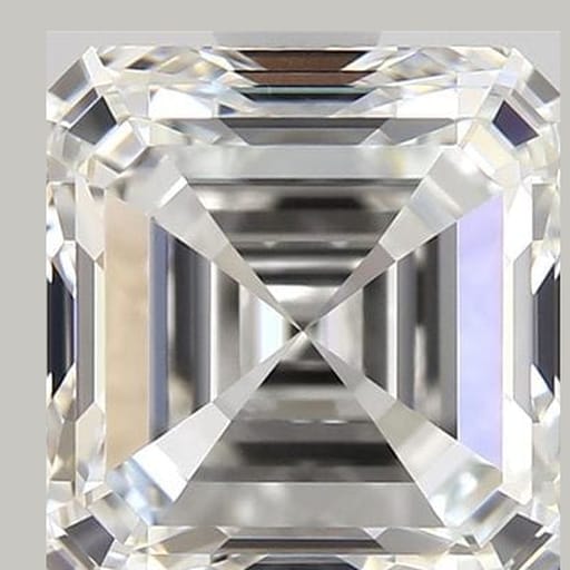2.50 Carat Asscher Diamond
