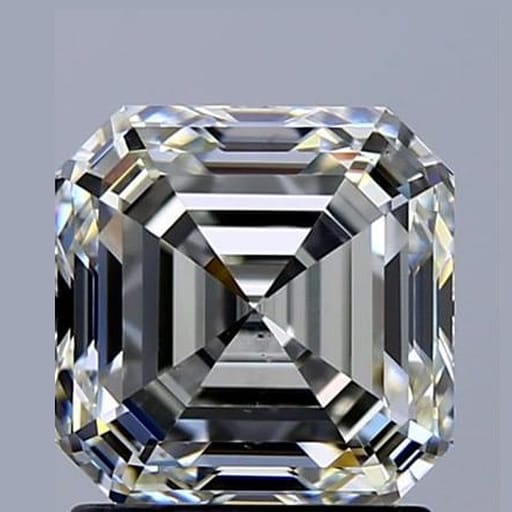 1.79 Carat Asscher Diamond