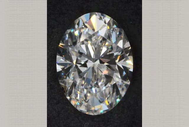 0.70 Carat Oval Lab Diamond
