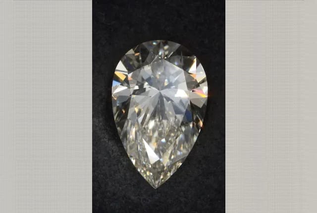 0.50 Carat Pear Lab Diamond