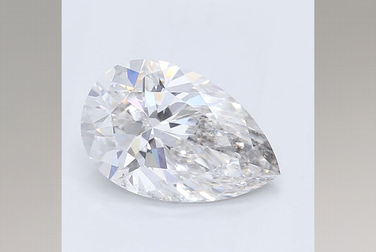 0.61 Carat Pear Lab Diamond