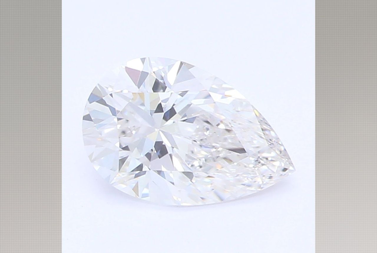0.64 Carat Pear Lab Diamond
