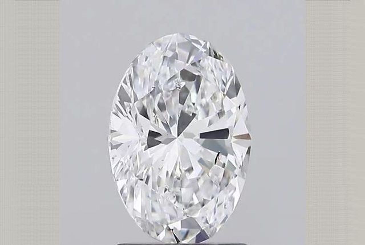 1.51 Carat Oval Lab Diamond