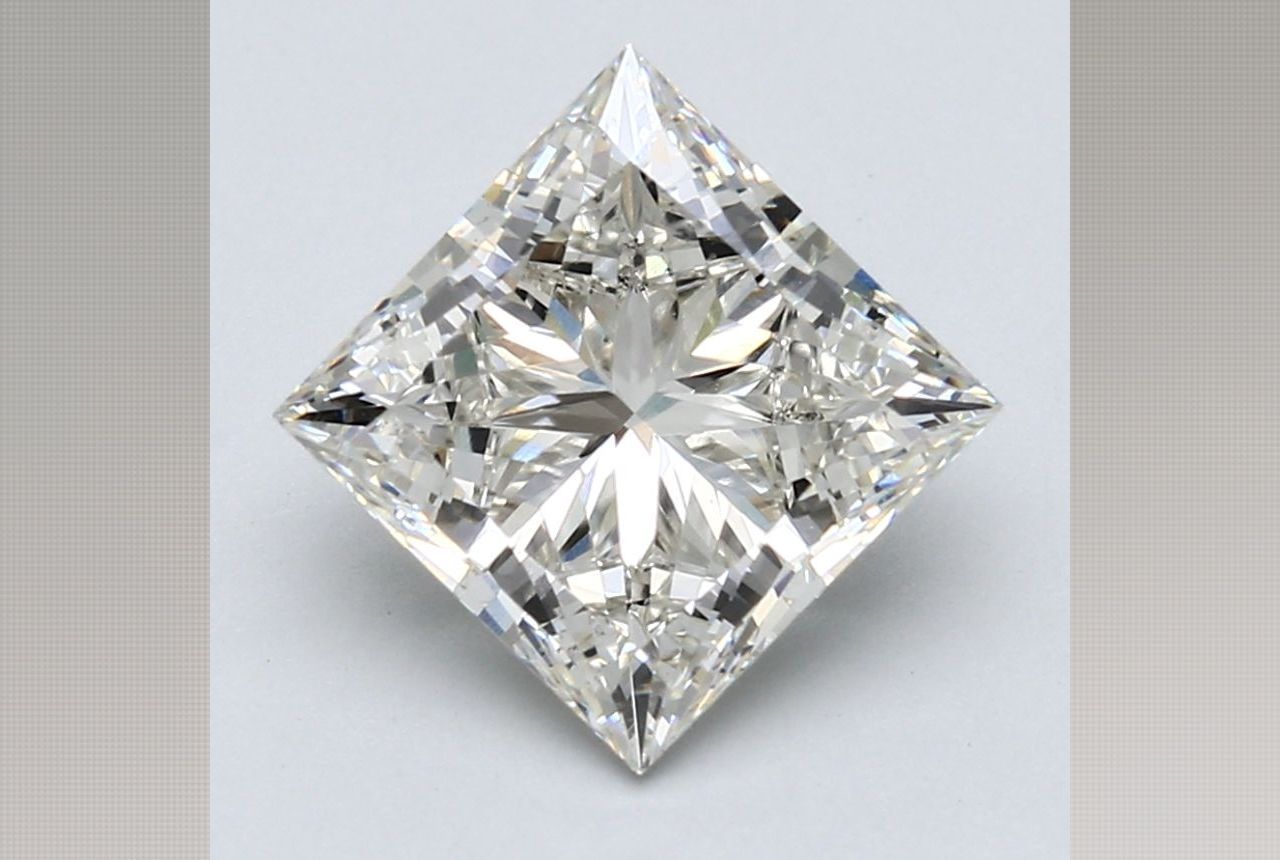 3.88 Carat Princess Lab Diamond