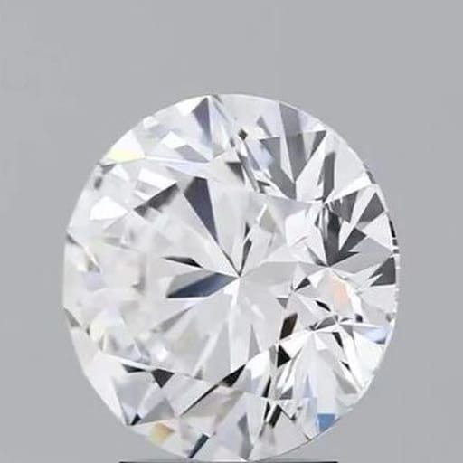 3.74 Carat Round Lab Diamond