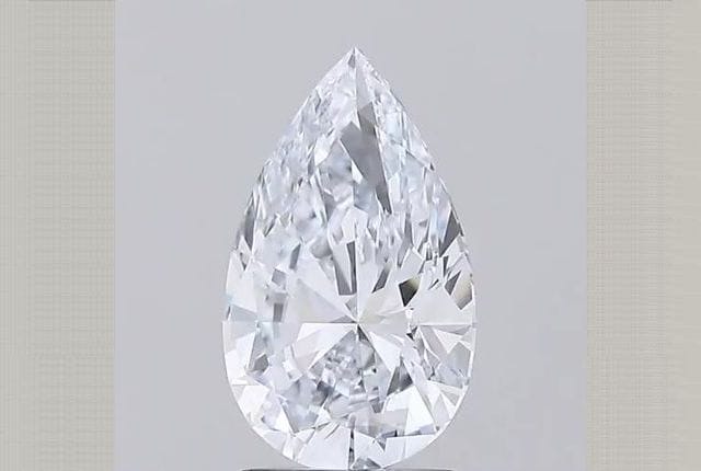2.05 Carat Pear Lab Diamond
