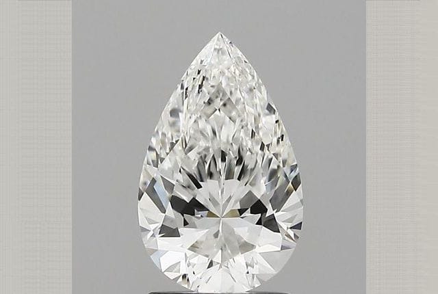 1.58 Carat Pear Lab Diamond
