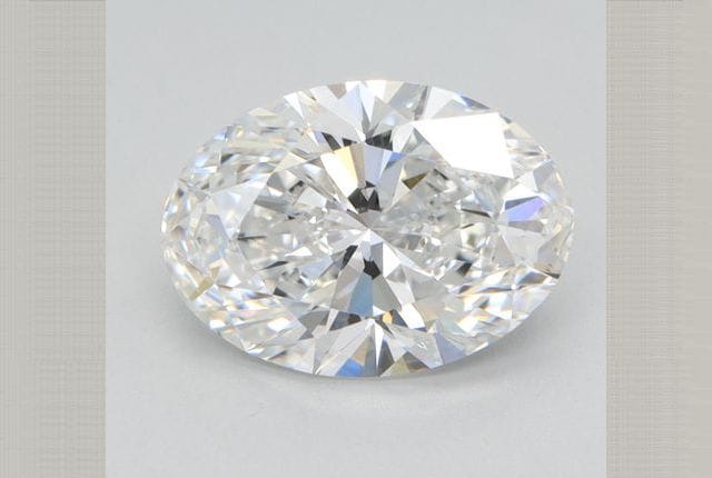 2.06 Carat Oval Lab Diamond