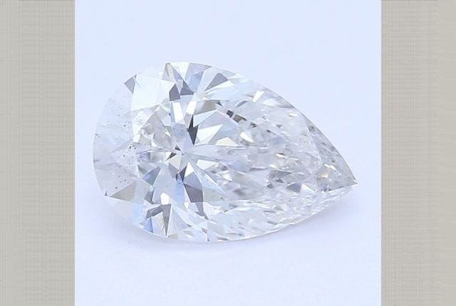 0.54 Carat Pear Lab Diamond