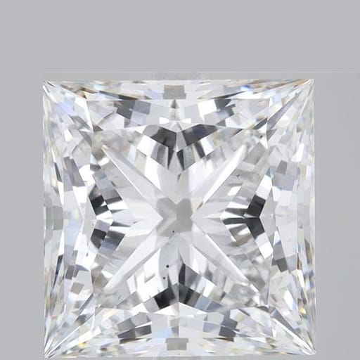 5.53 Carat Princess Lab Diamond