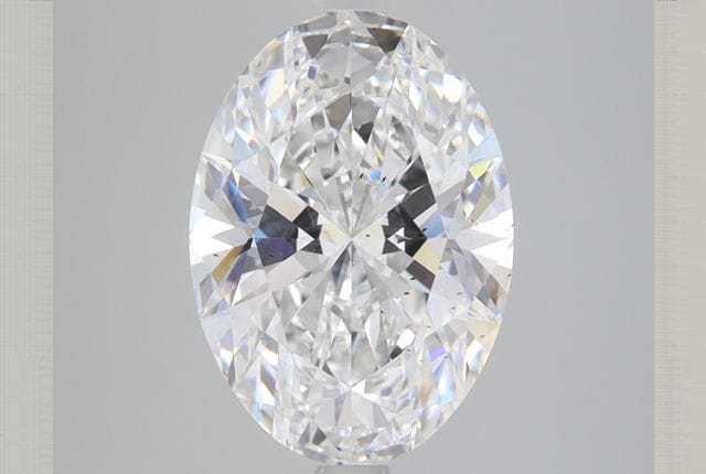 3.55 Carat Oval Lab Diamond
